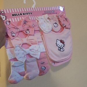 Hello Kitty Pink Baby Accessory Set